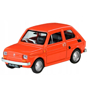 023253 MODEL FIAT 126P MALUCH FIAT CZTERDZIESTOLATEK CZERWONY DAFFI