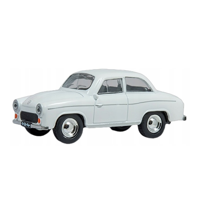 115767 METALOWY POJAZD SYRENA BIAŁA PRL MODEL 1:43 DAFFI