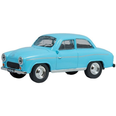 115736 METALOWY POJAZD SYRENA NIEBIESKA PRL MODEL 1:43 DAFFI