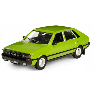 2115804 METALOWY POJAZD POLONEZ ZIELONY PRL MODEL 1:43 DAFFI
