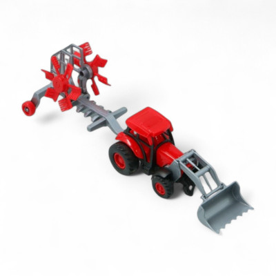 451091 TRAKTOR Z MASZYNĄ ROLNICZĄ 2 KOLORY