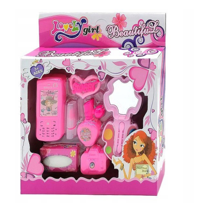 567160 ZESTAW PIĘKNOŚCI Z AKCESORIAMI LUSTERKO KOSMETYKI