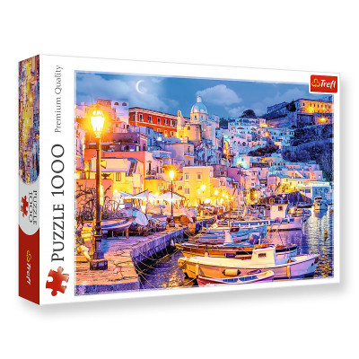 10794 TREFL PUZZLE WYSPA PROCIDA NOCĄ WŁOCHY 1000 EL
