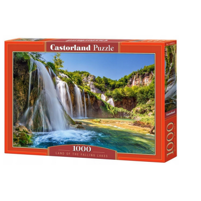 104185 CASTORLAND PUZZLE KRAJOBRAZ GÓRY WODOSPAD JEZIORO NATURA 1000 EL