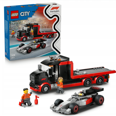 60493 LEGO CITY CIĘŻARÓWKA F1 Z BOLIDEM AUDI F1 2026