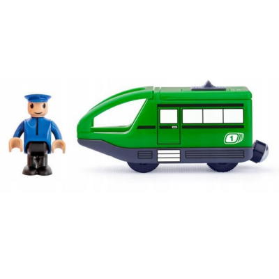 919079 KOLEJKA NA BATERIE POCIĄG ELEKTRYCZNY DODATEK TORY + FIGURKA