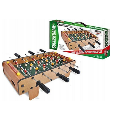 606418 STÓŁ DREWNIANY DO GRY W PIŁKARZYKI ADAR