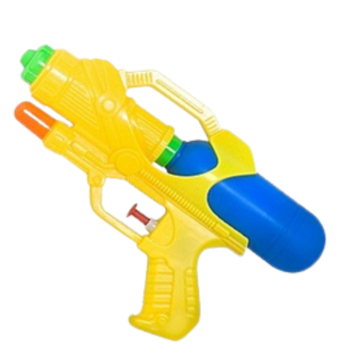 557727 MAŁY PISTOLET NA WODĘ SIKAWKA WODNA RÓŻNE KOLORY 20CM