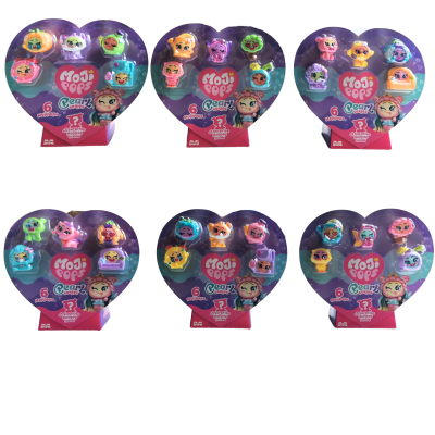 048795 MOJI POPS SHELL SERIA PEARL 6 FIGUREK MIX RÓŻNE KOLORY