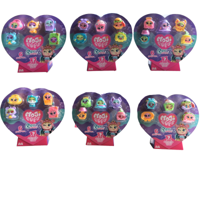 048795 MOJI POPS SHELL SERIA PEARL 6 FIGUREK MIX RÓŻNE KOLORY