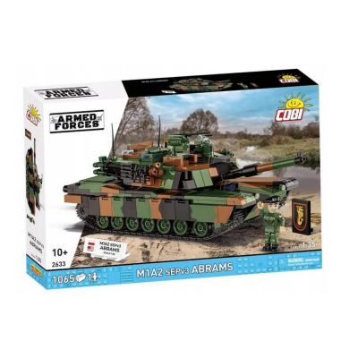 2633 COBI KLOCKI M1A2 ABRAMS 1 WARSZAWSKA BRYGADA PANCERNA