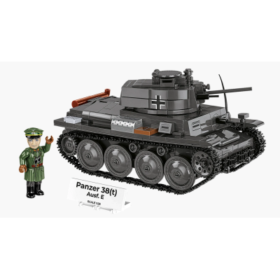 2666 COBI KLOCKI CZOŁG PANZER 38(t) lub LT vz.38 HC 2w1 WWII 690.el