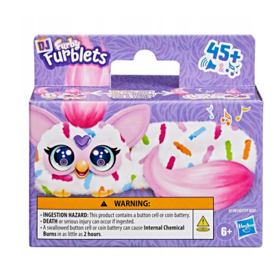 330185 FURBY DJ FURBIŚ BERRY-CUP-CAKE ROZCIĄGLIWA MASKOTKA INTERAKTYWNA