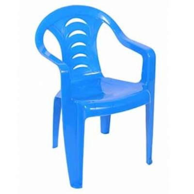 817132 TOLA KRZESEŁKO DZIECIĘCE FOTELIK KRZESŁO NIEBIESKIE OŁER