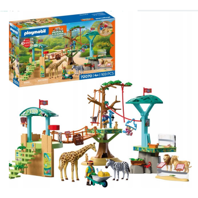 72070 PLAYMOBIL ZOO PARK WSPINACZKOWY W DZICZY ANIMALS & FRIENDS 2026