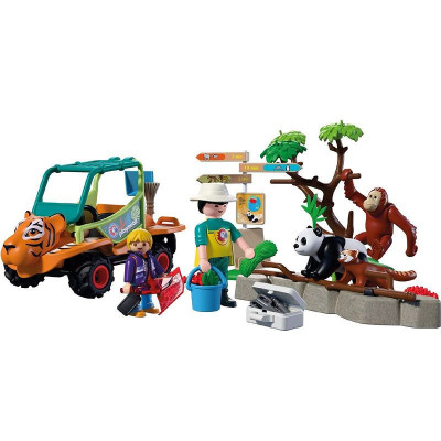 72072 PLAYMOBIL ZOO OPIEKUN ZWIERZĄT Z POJAZDEM ANIMALS & FRIENDS 2026
