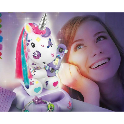 60086 ŚWIECĄCE DEKOROŻCE JEDNOROŻEC DELUX DIY ZESTAW DO MALOWANIA EPEE