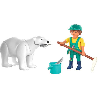 72090 PLAYMOBIL ZOO NIEDŹWIEDŹ POLARNY I JEGO OPIEKUN ANIMALS & FRIENDS 2026