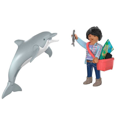 72091 PLAYMOBIL DELFIN I TURYSTA W ZOO ANIMALS & FRIENDS 2026
