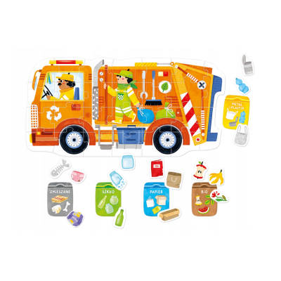 494010 CZUCZU MOTO PUZZLE ŚMIECIARKA 26 EL