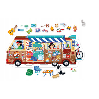 494492 CZUCZU MOTO PUZZLE KAMPER 45 EL