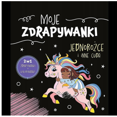 797382 ZDRAPYWANKA + KOLOROWANKA JEDNOROŻCE I INNE CUDA TREFL