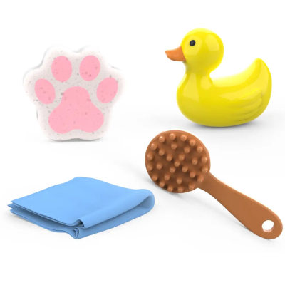 601353 BRUDASKI W KĄPIELI BŁOTKO PIESKI PIESEK BOSTON BIAŁO-ŻÓŁTY EPEE