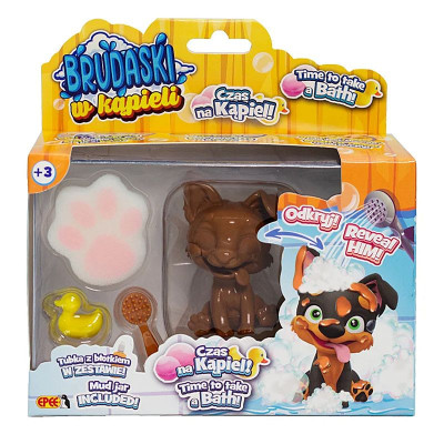 601377 BRUDASKI W KĄPIELI BŁOTKO PIESKI PIESEK CORGI BRĄZOWO-CZARNY EPEE