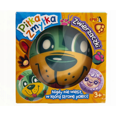 603258 PIŁKA ZMYŁKA ZWIERZĄTKO PIESIO PIES PIESEK KOLOROWY EPEE