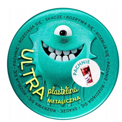 093384 ULTRA PLASTELINA METALICZNA ZIELONA COLA PACHNĄCA PUSZKA EPEE