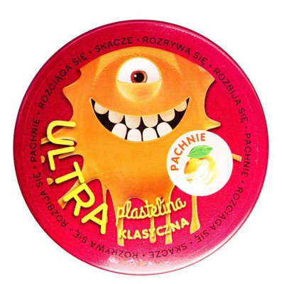 093339 ULTRA PLASTELINA METALICZNA POMARAŃCZOWA PACHNĄCA PUSZKA EPEE