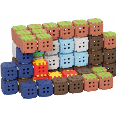 908426 MARIOINEX KLOCKI KONSTRUKCYJNE MINI WAFFLE BLOCKS 406EL