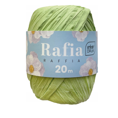 345554 RAFIA NA SZPULCE 20M PASTELOWY MIX KOLOR INTERDRUK