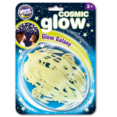 730709 KOSMICZNE NAKLEJKI ŚWIECĄCE W CIEMNOŚCI KOSMOS GALAKTYKA GLOW