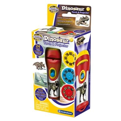 736602 LATARKA I PROJEKTOR 2W1 DINOZAURY SLAJDY