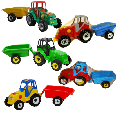 206 TRAKTOR Z PRZYCZEPĄ CIĄGNIK RÓŻNE KOLORY