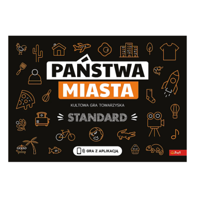 300666 TREFL GRA TOWARZYSKA PAŃSTWA MIASTA STANDARD