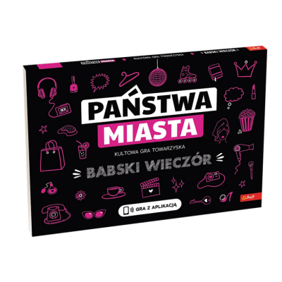 300697 TREFL GRA TOWARZYSKA PAŃSTWA MIASTA BABSKI WIECZÓR