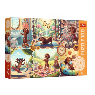 16567 TREFL PUZZLE DŁUGI DZIEŃ JAMNIKA 100 EL