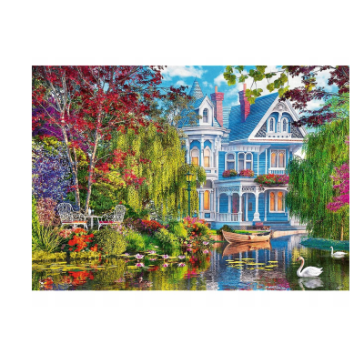 27129 TREFL PUZZLE DOM NAD JEZIOREM 2000 ELEMENTÓW