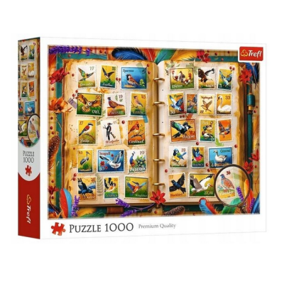 10979 TREFL PUZZLE KOLEKCJA ZNACZKÓW - ATLAS PTAKÓW 1000 EL