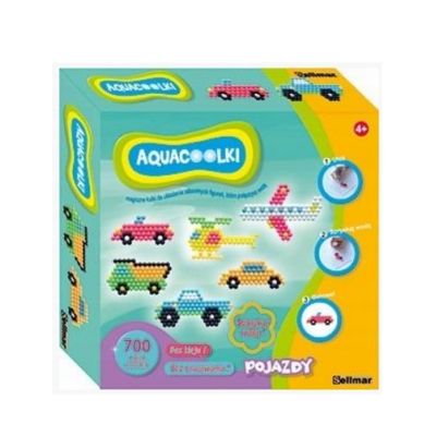 351788 AQUACOOLKI KORALIKI WODNE ZESTAW POJAZDY 700 EL