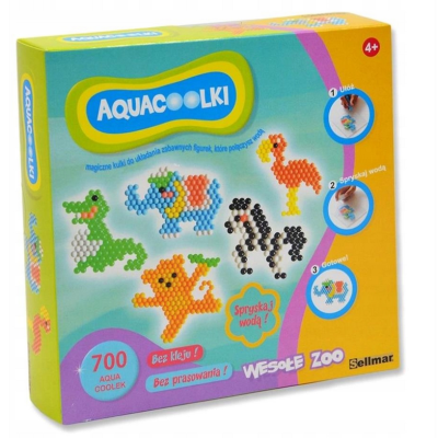 352105 AQUACOOLKI KORALIKI WODNE ZESTAW WESOŁE ZOO 700 EL
