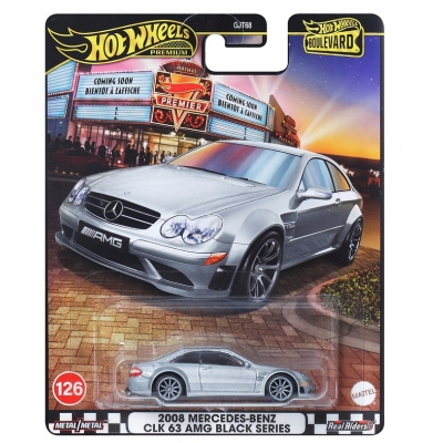 JBL07 HOT WHEELS BOULEVARD MERCEDES BENZ 2008 CLK 63 AMG