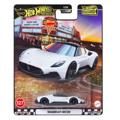 JBL11 HOT WHEELS PREMIUM BOULEVARD MASERATI MC20