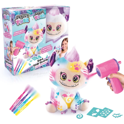 60704 PROJEKT PLUSZ BUBUŚ SŁODKI STWOREK MASKOTKA DO KOLOROWANIA