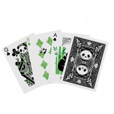 098615 BICYCLE KARTY DO GRY PANDA EUROPE