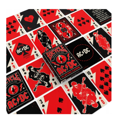 098684 KLASYCZNE KARTY DO GRY BICYCLE AC/DC POKER CARTAMUNDI