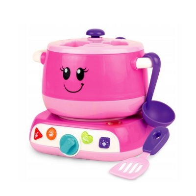 540699 RÓŻOWY ZACZAROWANY SŁODKI GARNEK SMILY PLAY