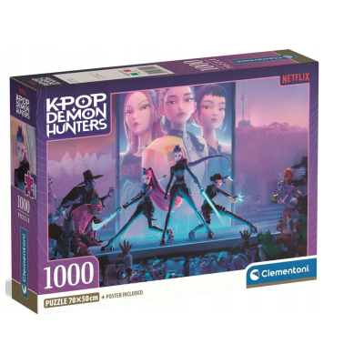 37121 PUZZLE KPOP DEMON HUNTERS 1000 EL CLEMENTONI